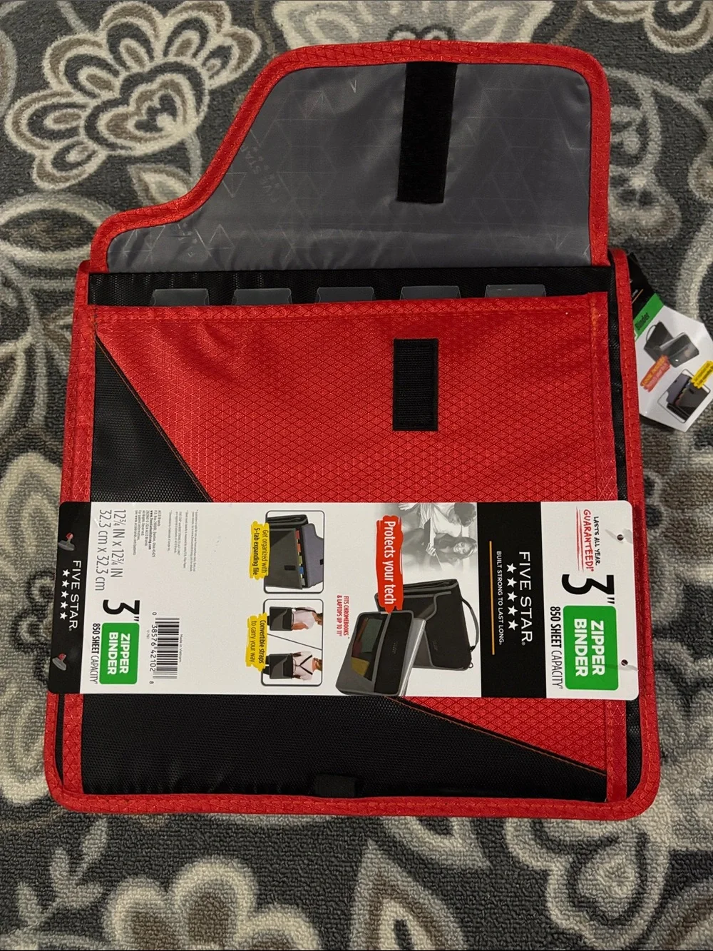 Five Star Zipper Binder Case